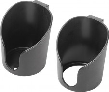 Nástrčné hlavy – Držák pohárků z plastu, pro hliníkové profily, uzavřený nebo otevřený