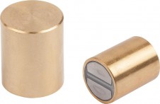 Magnety ploché – Magnety kruhové s opracovanou priľnavou plochou z NdFeB Magnety ploché – Magnety kruhové s opracovanou priľnavou plochou z NdFeB