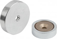 Magnety ploché – Magnety so zahĺbeným otvorom (ploché magnety) ze SmCo Magnety ploché – Magnety so zahĺbeným otvorom (ploché magnety) ze SmCo