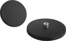 Surové magnety – Magnety s púzdrem so závitom, z NdFeB, s ochranným gumeným plášťom Surové magnety – Magnety s púzdrem so závitom, z NdFeB, s ochranným gumeným plášťom