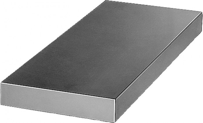 Obdélníkové desky obrobené ze všech stran z šedé litiny a hliníku