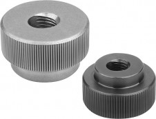 Úchytky a gombíky &ndash; Ryhované matice s rýchloupínacou funkciou