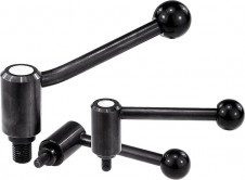 Svěrací a upínací páky – Upínací páky s vnějším závitem Svěrací a upínací páky – Upínací páky s vnějším závitem