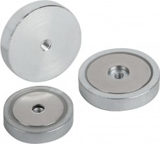 Magnety – Magnety s vnitřním závitem (ploché uchycení) z NdFeB Magnety – Magnety s vnitřním závitem (ploché uchycení) z NdFeB