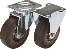 Pojezdové kolesá a kolieska – Otočné a pevné pojazdové kolieska z oceľového plechu ťažké prevedenie