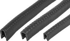 Kalibrované pásky|Magnetické pásky|hadice chladiva – Profily pro ochranu hran s integrovanou ocelovou upínací páskou