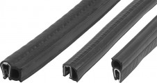 Kalibrované pásky|Magnetické pásky|hadice chladiva – Těsnicí profily pro ochranu hran s integrovaným jádrem z ocelového drátu