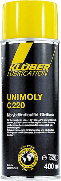 Kluzný lak Klüber UNIMOLY C 220