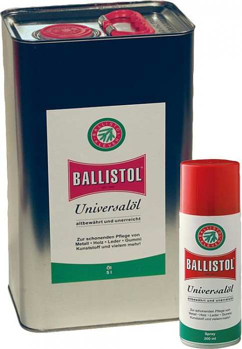 Univerzálny olej Ballistol v potravinovej kvalite