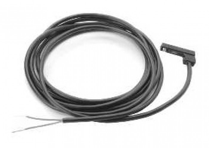 Magnetic proximity switch with 2-wire 90° cable for C-slot