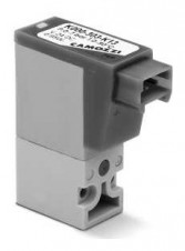 Camozzi - přímo ovládané mini-solenoidové ventily Série K – 3/2-way NC solenoid valve – 90° electrical connection