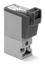 Camozzi - přímo ovládané mini-solenoidové ventily Série K – 3/2-way NC solenoid valve – in-line electrical connection
