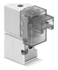 Solenoidové ventily – 3/2 way NC solenoid valve – right-angle electrical connection
