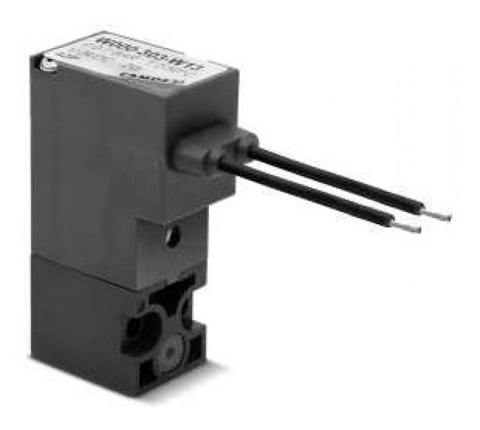 3/2-way NO solenoid valve with cables of 300mm