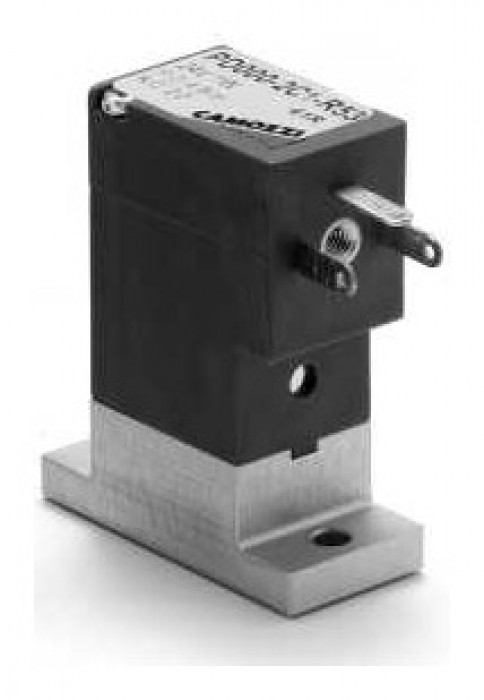 2/2-way NC solenoid valve, low pneumatic interface