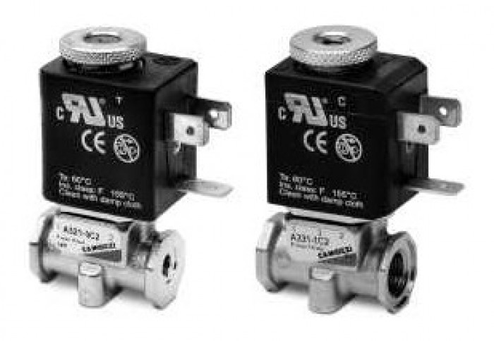 2/2 and 3/2-way solenoid valves Mod. A32 and Mod. A33
