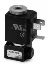 Camozzi - přímo ovládané ventily Série A – 3/2-way solenoid valve Mod. A63