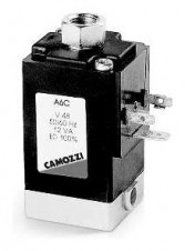 Camozzi - přímo ovládané ventily Série 6 – 3/2-way NC solenoid valve – Mod. 600