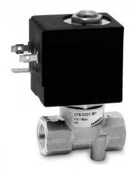 Directly operated 2/2 NC - NO and 3/2 NC solenoid valve
