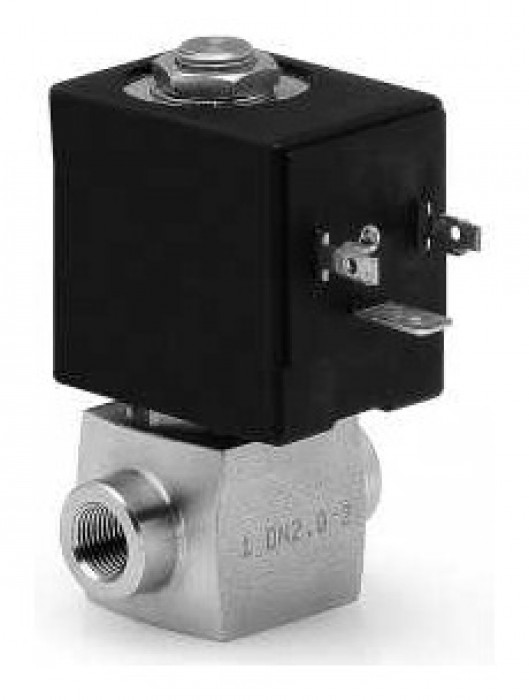 Directly operated solenoid valve, 2/2 and 3/2 NC