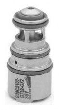Camozzi - pneumaticky ovládané cartridge Série 8 – Pneumatic cartridge valve 2/2-way NC