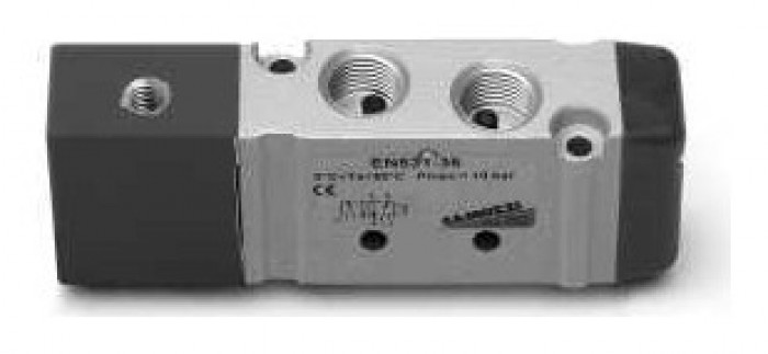 Pneumatically actuated valve, monostable - size 16