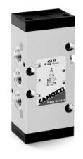 Camozzi - ventily a solenoidové ventily Série 4 – 5/2-way valve, G1/4 port, monostable Mod. 454–35