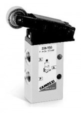 Camozzi - mechanicky ovládané ventily Série 1 a 3 – Valve Mod. 338–955