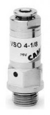 Camozzi - rychlo-vypouštěcí ventil Série VSO a VSC – Quick exhaust valve Mod. VSO 4–1/8