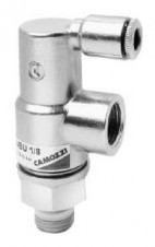 Camozzi - Jednosměrný uzavírací ventil VBU a obousměrný uzavírací ventil VBO – Unidirectional blocking valve