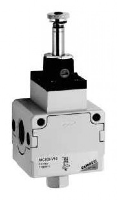 Lockable isolation valves Série MC - electro-/pneumatic version