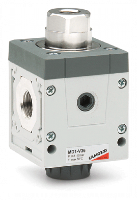 Pneumatically operated valves - dimensions