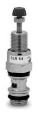 Tlakové mikroregulátory série CLR – Série CLR Micro pressure regulators without banjo