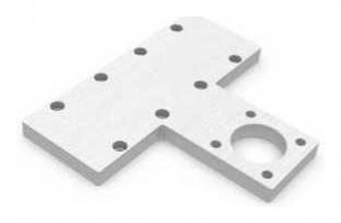 Interface plate - Anti-rotation guides S. 45 / Cylinders S. 6E on slider