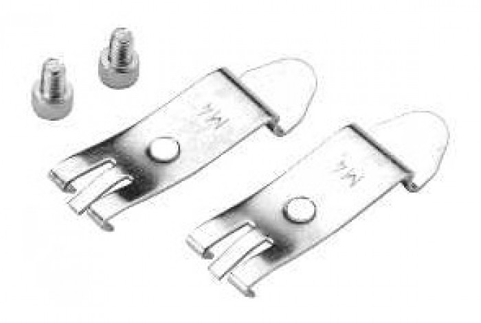 Mounting brackets for DIN rail