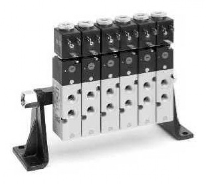 Manifold bars with separate exhausts (low version)
