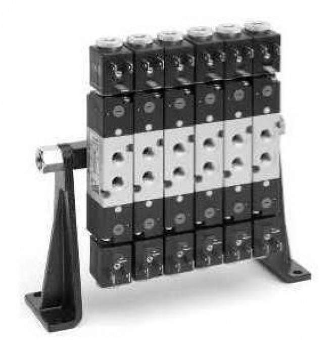 Manifold bars with separate exhausts (high version)