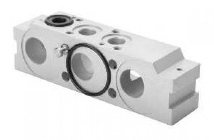 Interface module manifold between Série 3 G1/8 and G1/4