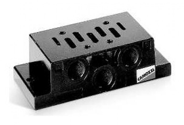 Single sub-base side outlets (VDMA 24345)