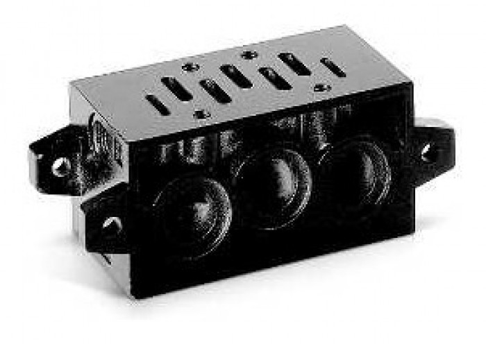 Manifold sub-base with com. exhausts and inlet (VDMA 24345)