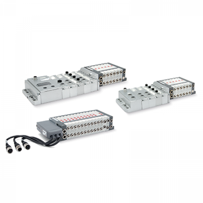 Série F valve islands, Multipole and Fieldbus