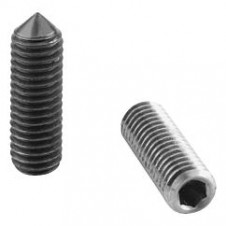 Matice a podložky – Závitové kolíky s vnútorným šesťhranom a hrotom DIN 914 / DIN EN ISO 4027