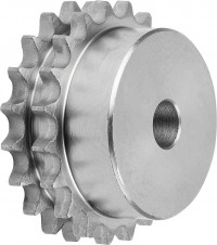 Novinky | Průmyslové a normalizované díly – Řetězová kola, dvojité 8,0 mm x 3,0 mm DIN ISO 606