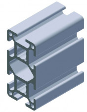 Hliníkové profily veľkosť 30 - drážka 8E - zväčšený stred – Aluprofil 30×60–10K