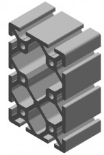 Hliníkové profily rady 40 - ťažké prevedenie – Aluprofil 80×120 S