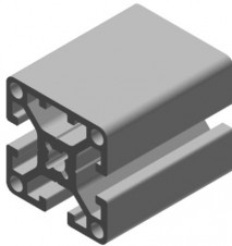 Hliníkové profily 40x40 a rady 40 - stavebnicový systém – Aluprofil 40×40–1N