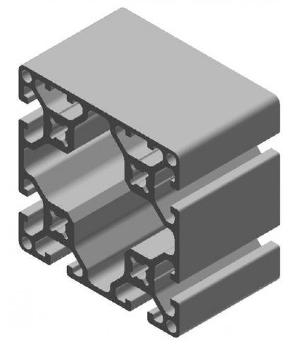 Aluprofil 80x80 N-2N