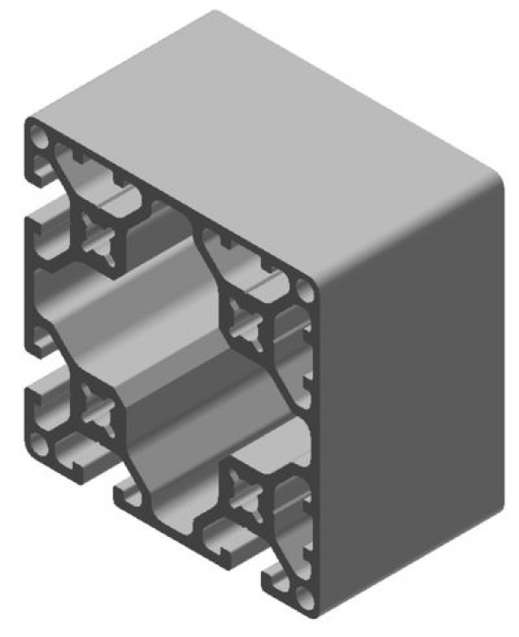 Aluprofil 80x80 N-4N90