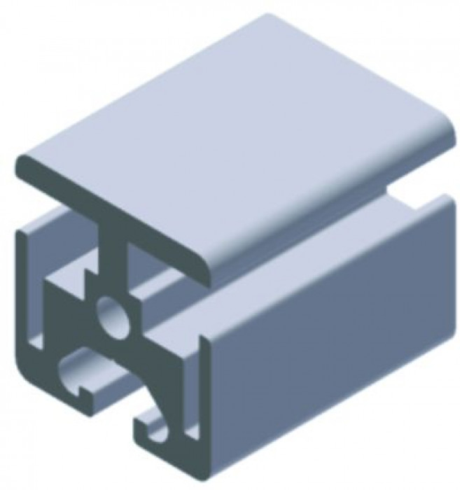 Alu-Klemmprofil 40x40 KL-180°