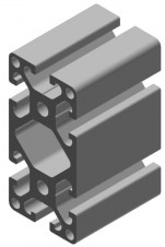 Hliníkové profily rady 40 - stredne ťažké – Aluprofil 40×80 MS